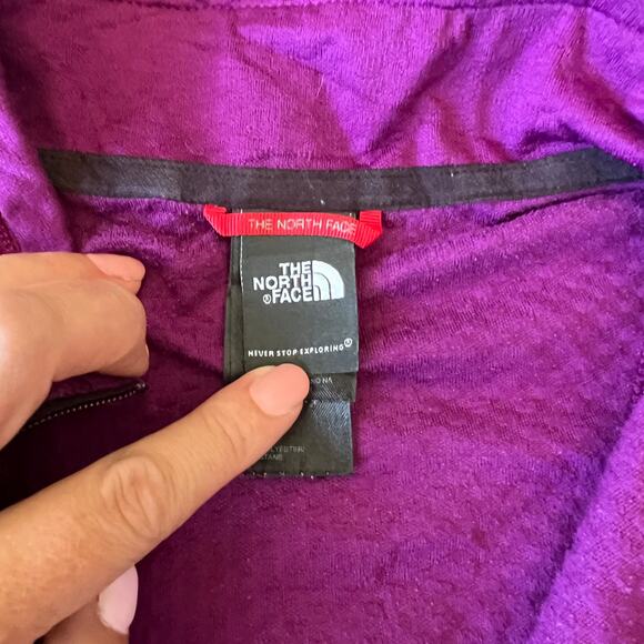 THE NORTH FACE Women's Lightweight Quarter Zip Jacket Size M - Picture 6 of 8